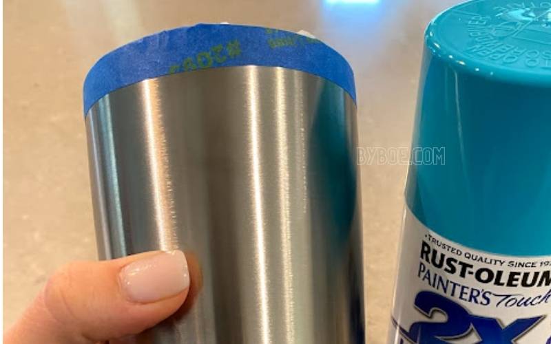 How to Spray Paint a Tumbler