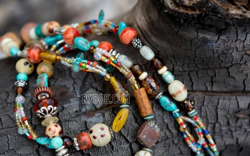 How to make necklace with beads and wire at home The Results