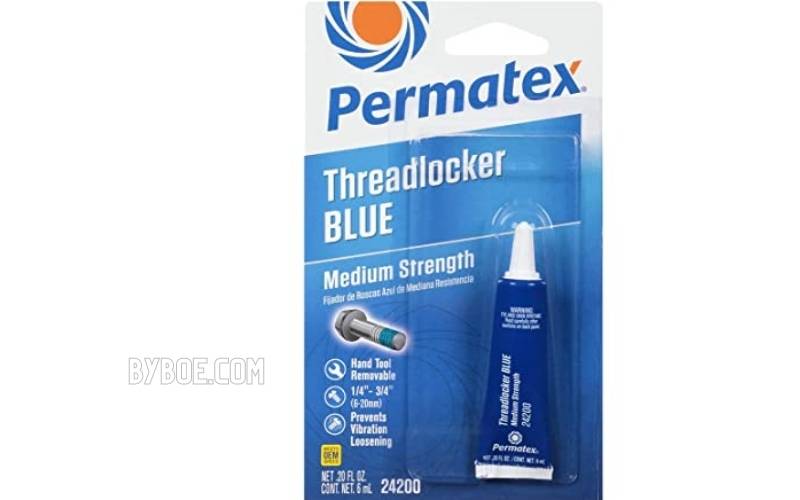 Permatex 24200 Medium Strength threadlocker blue