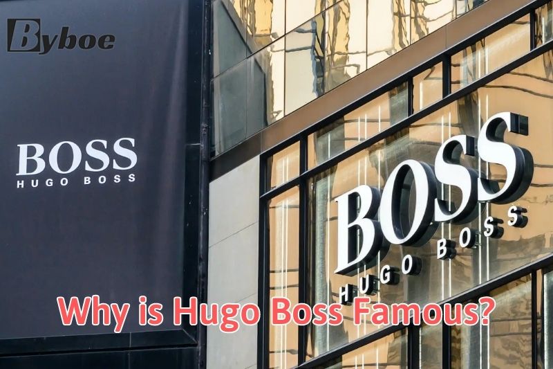 II. Why is Hugo Boss Famous