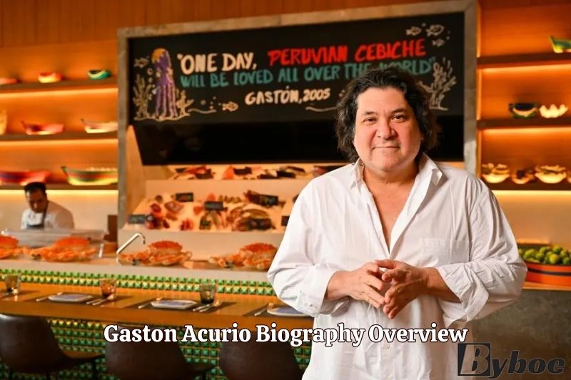 Gaston Acurio Biography Overview
