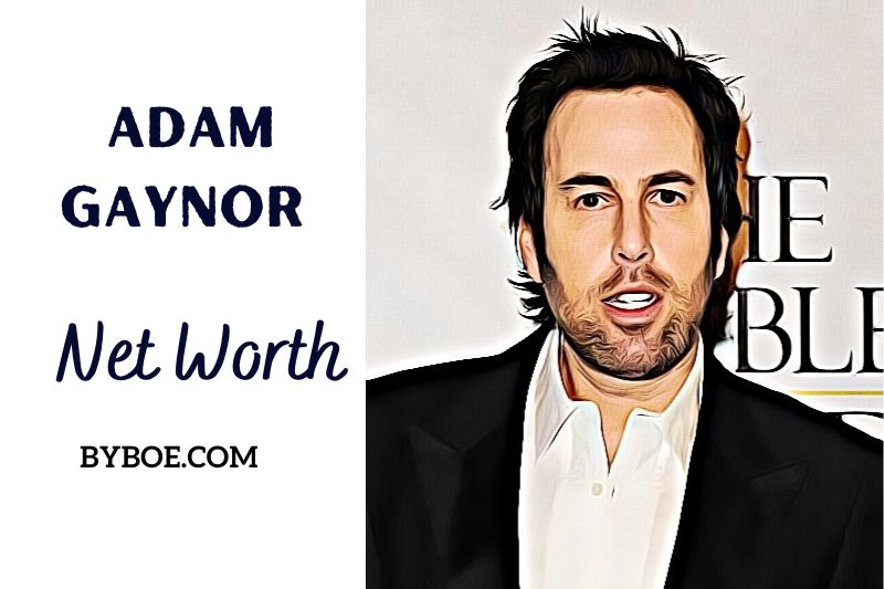 What is Adam Gaynor Net Worth 2023 Bio, Age, Weight, Height, Relationships, Family